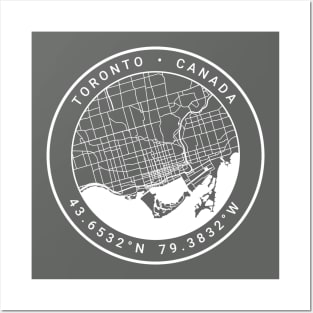 Toronto Map Posters and Art